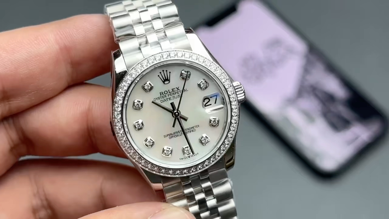 劳力士日志钻圈