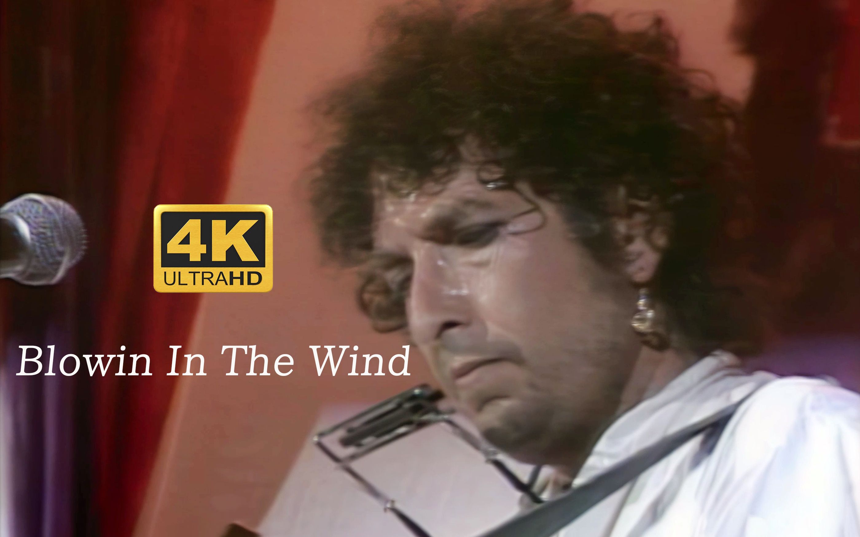 [图]【4K60FPS】鲍勃·迪伦Bob Dylan《Blowing In The Wind》