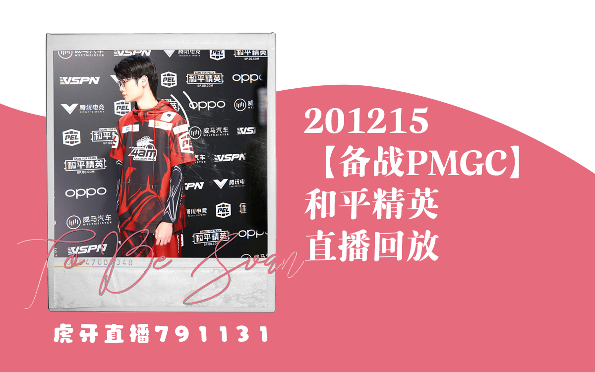 【4am33svan】 201215 【备战pmgc】 和平精英 直播回放