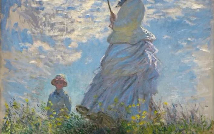 【蒋勋说西方美术史】莫奈·《撑伞的女人》