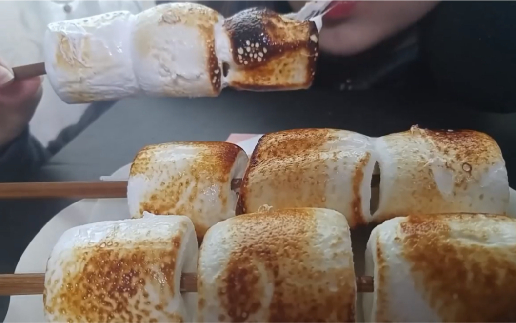 orange丨脆脆的烤棉花糖咀嚼音放松吃播耳机福利