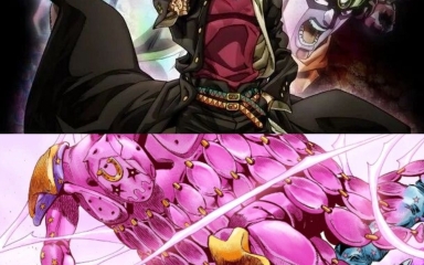 比战力:星尘斗士巅峰承太郎vs牙4乔尼