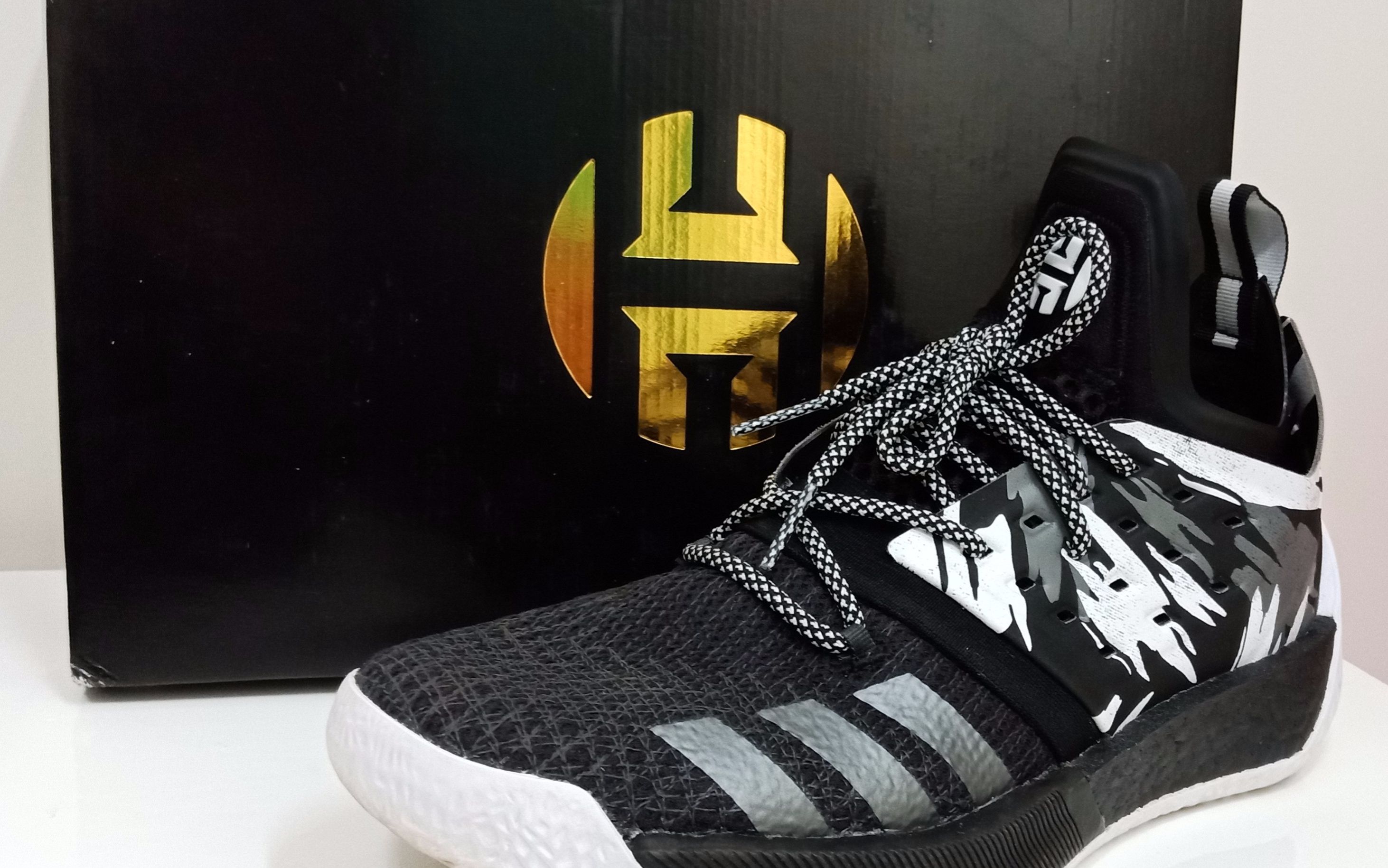 鸡少开箱大屁股哈登2代测评开箱上脚