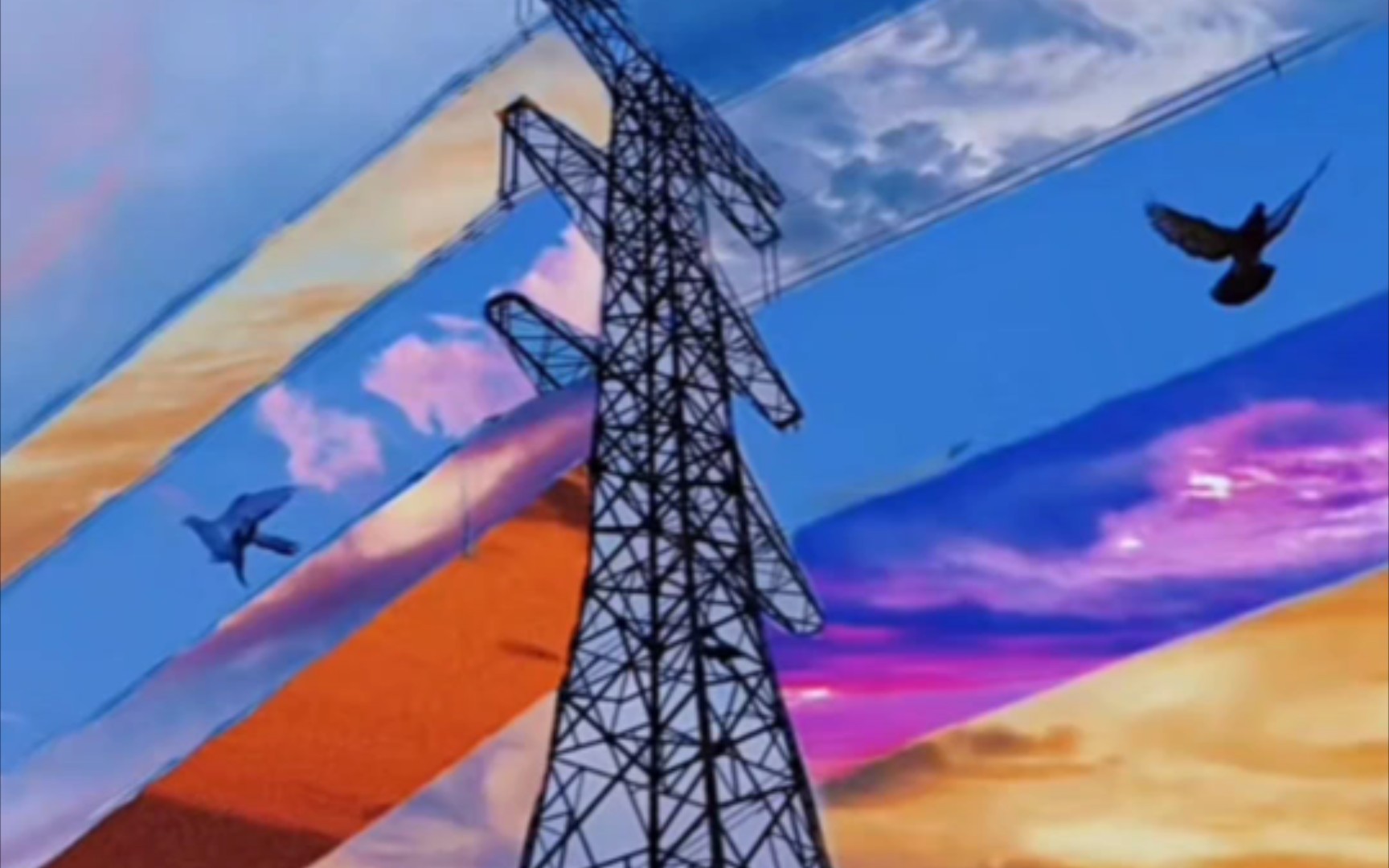 创意p图|通过简单的切割,让天空呈现出不同的风景