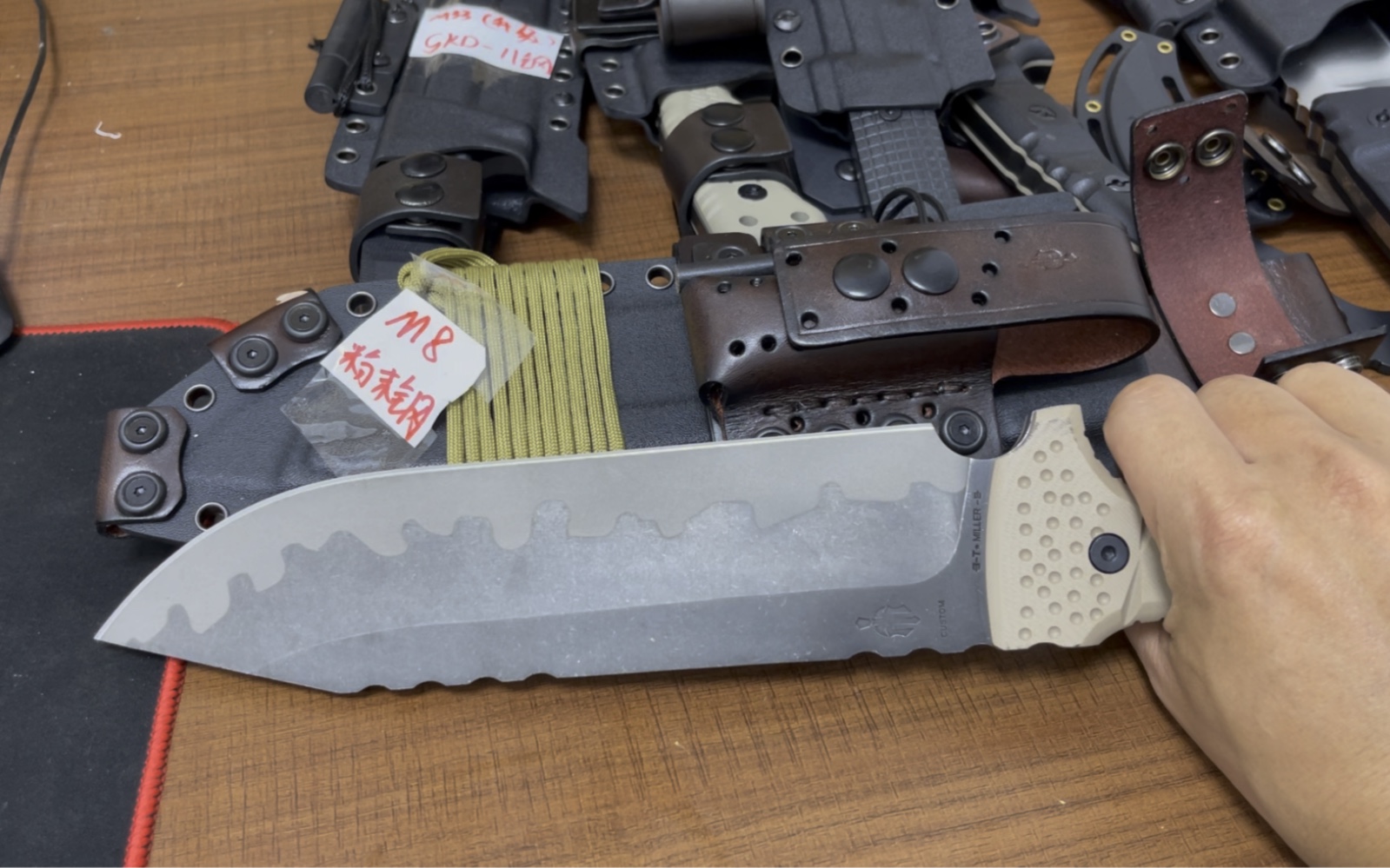 米勒兄弟m8重型战术刀讲解