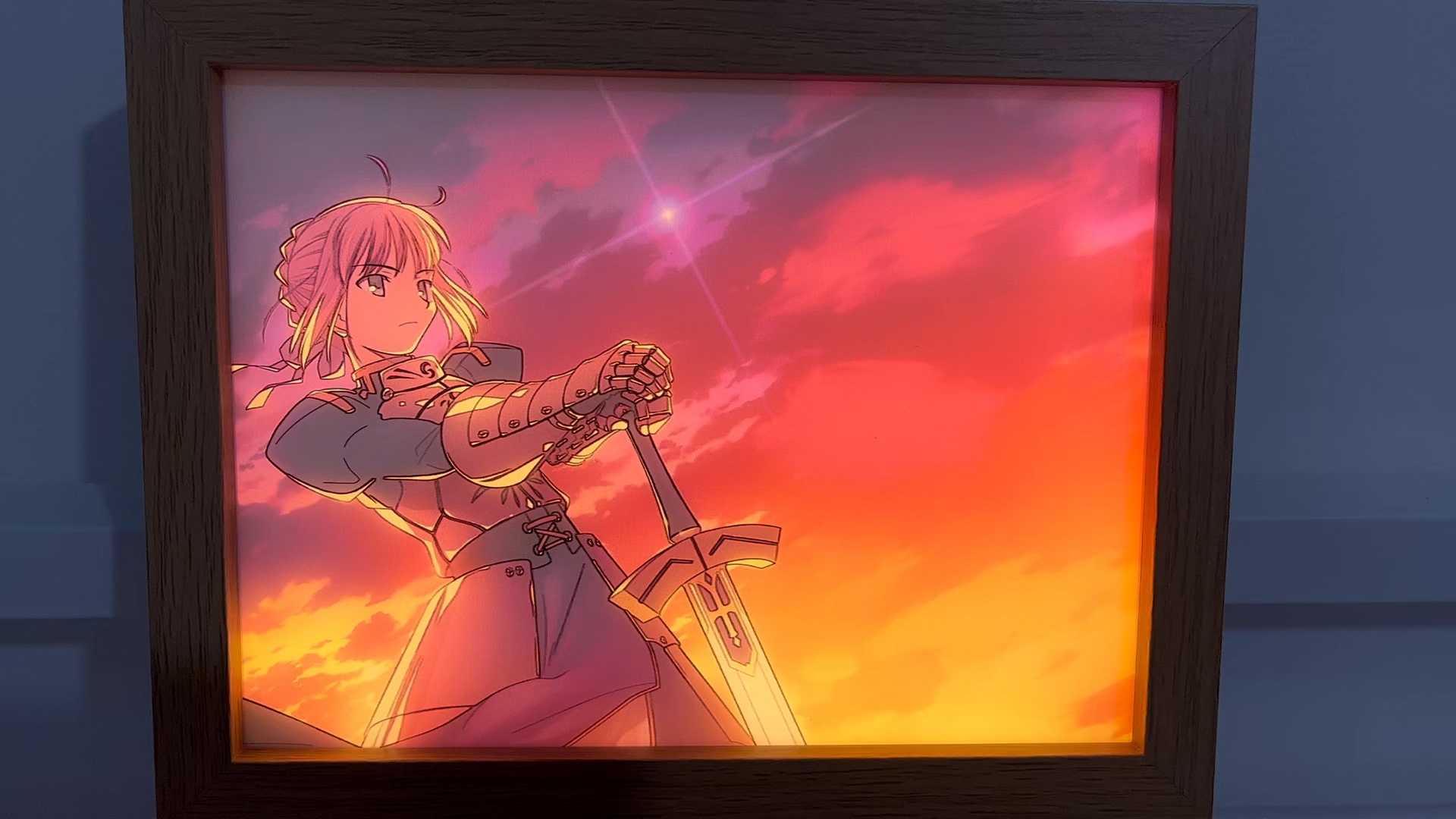 你们要的06版saber灯画来啦