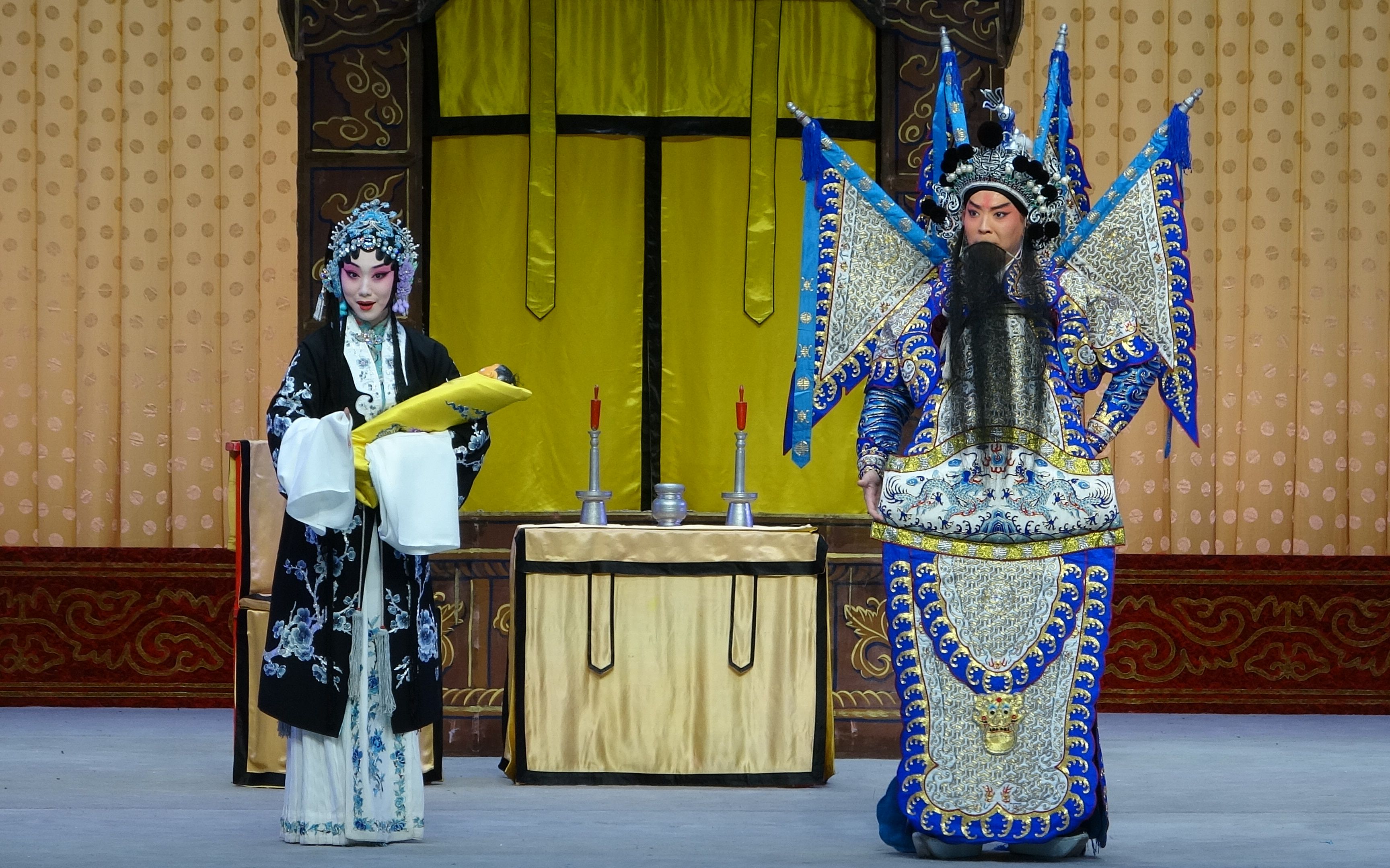 北京京剧院在大兴剧院上演张派名剧《楚宫恨》,张睿桢饰马昭仪,马博通