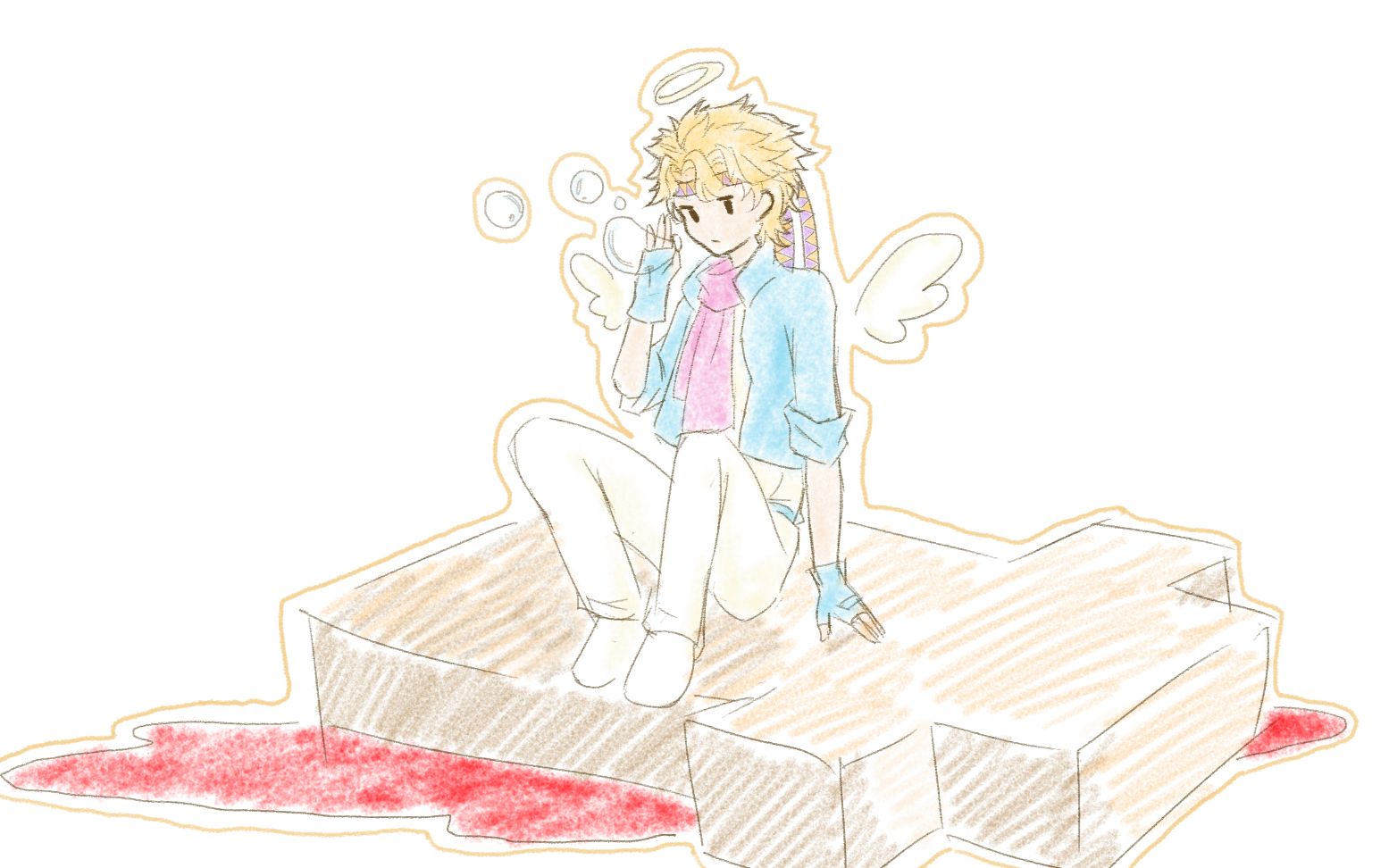 【jojo手书/乔西乔】波纹组的生命线