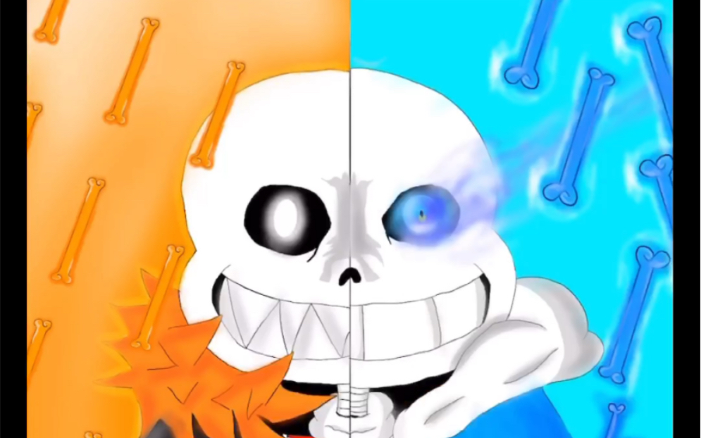 繪畫 fell sans vs sans