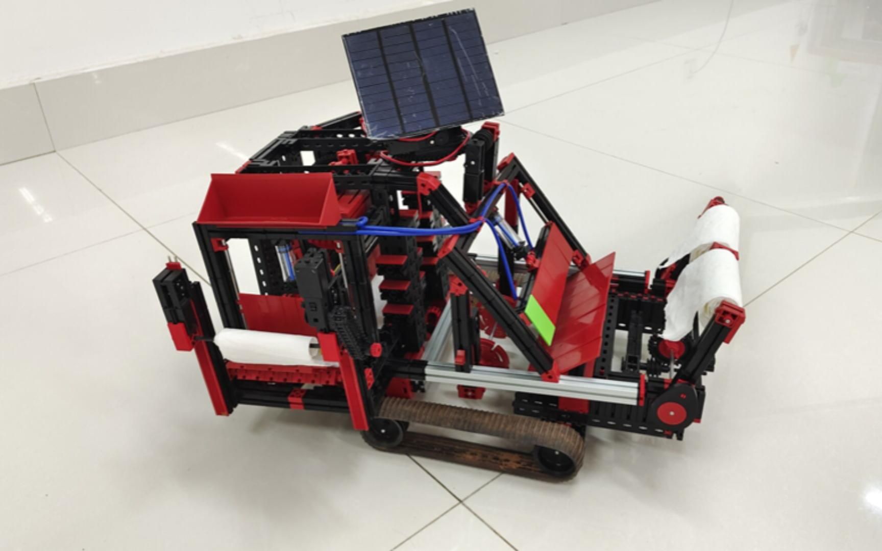 第15届3d大赛参赛项目项目--一种基于清洁能源驱动的草方格成型播种