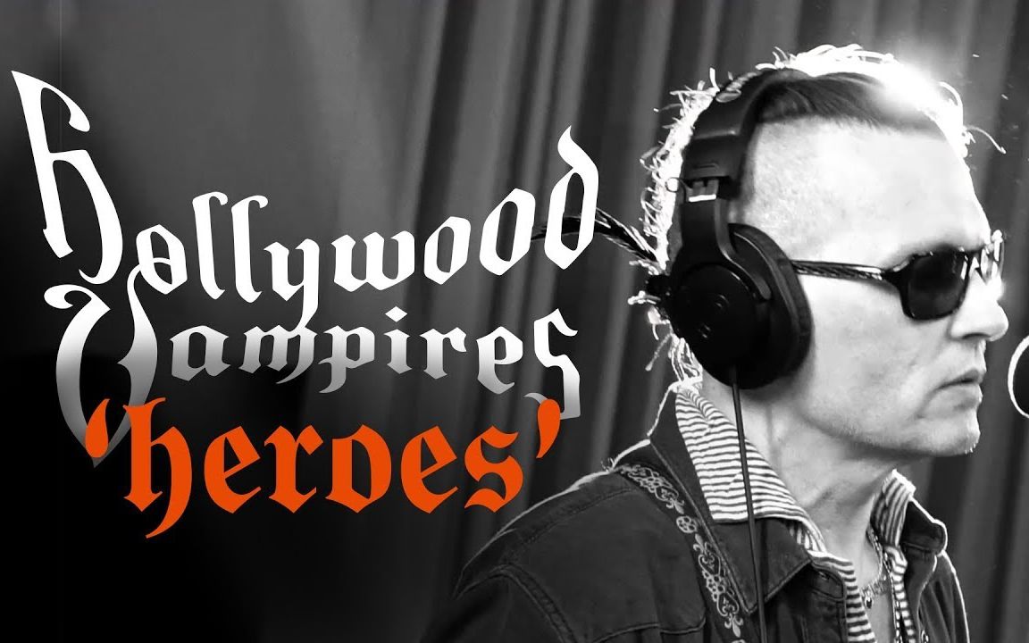 德普翻唱大卫鲍伊名曲 “Heroes” by Hollywood Vampires from the album “Rise” out June 21st哔哩哔哩bilibili