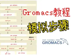 Download Video: 【Gromacs】分子动力学Gromacs新手教程-Part3 Gromacs模拟步骤及案例分析（上） | 理论计算小白零基础课 第一性原理 |华算科技