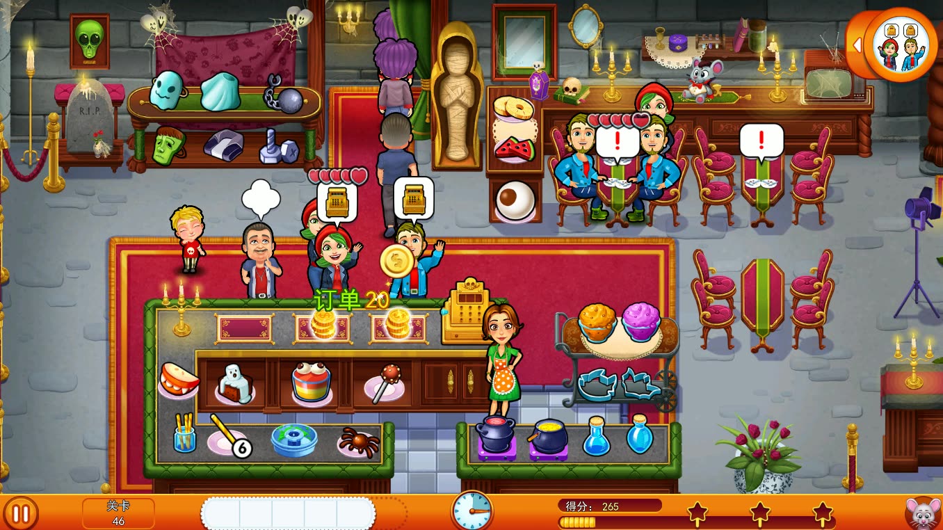 【小爱】美味餐厅17艾米丽的公路旅行 46-50关 剧情向娱乐流程