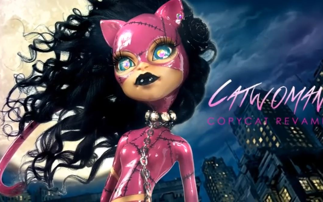 油管怪高改dc漫画超级英雄猫女catwoman渣画质