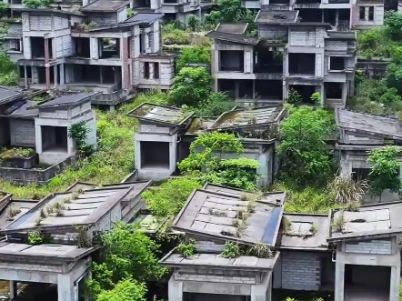 这片神秘建筑,如同一座庞大的幽冥世界,非常的阴森恐惧哔哩哔哩bilibili