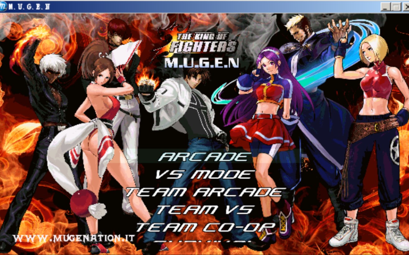 活动作品拳皇2021mugen整合分享正常项人物