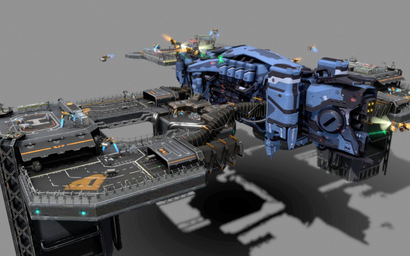 maya大型场景建模,现代科幻三小时大型场景案例制作_哔哩哔哩_bili