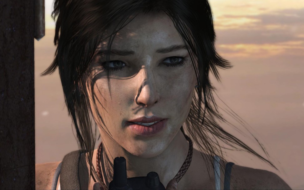 古墓丽影9劳拉经典爬高塔名场面_古墓丽影9