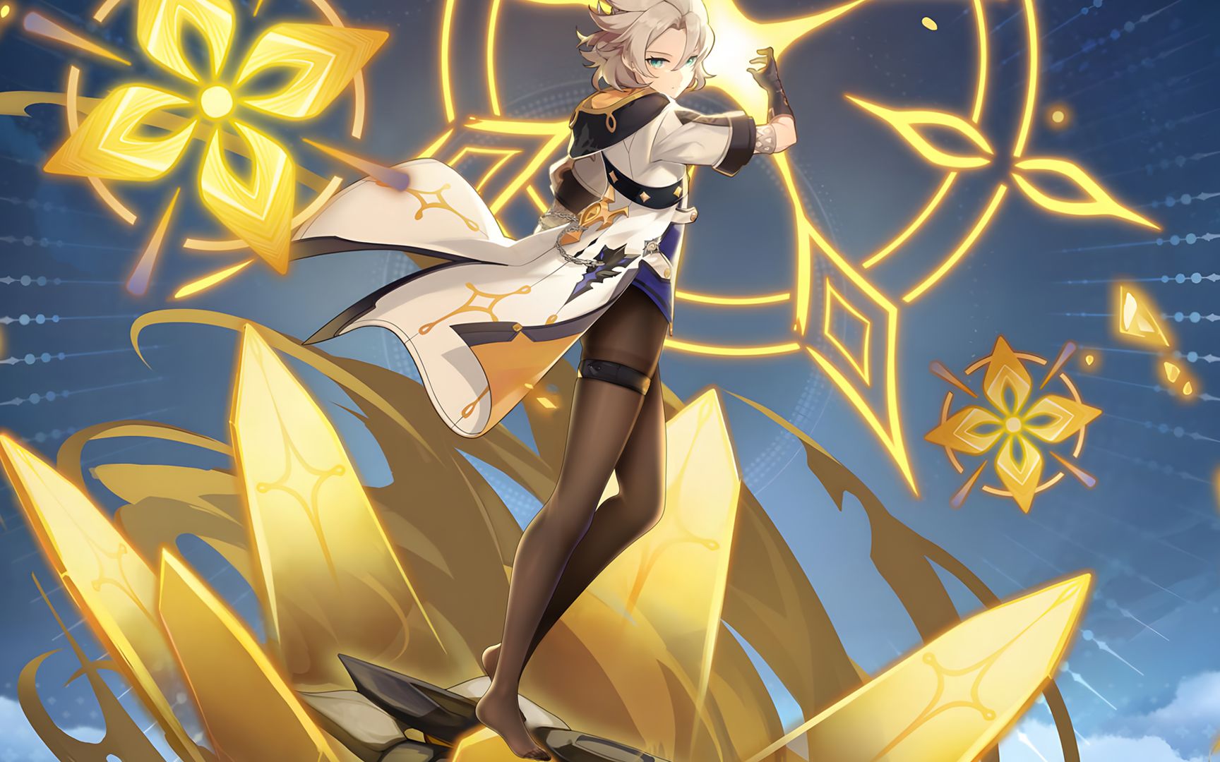 【原神】阿贝多偷穿刻晴黑丝你会爱他吗?_哔哩哔哩_bilibili