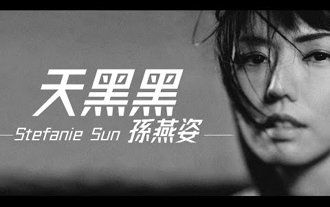 Stefanie Sun 孙燕姿  天黑黑【字幕歌词】Chinese Pinyin Lyrics I 2000年《孙燕姿》专辑.哔哩哔哩bilibili