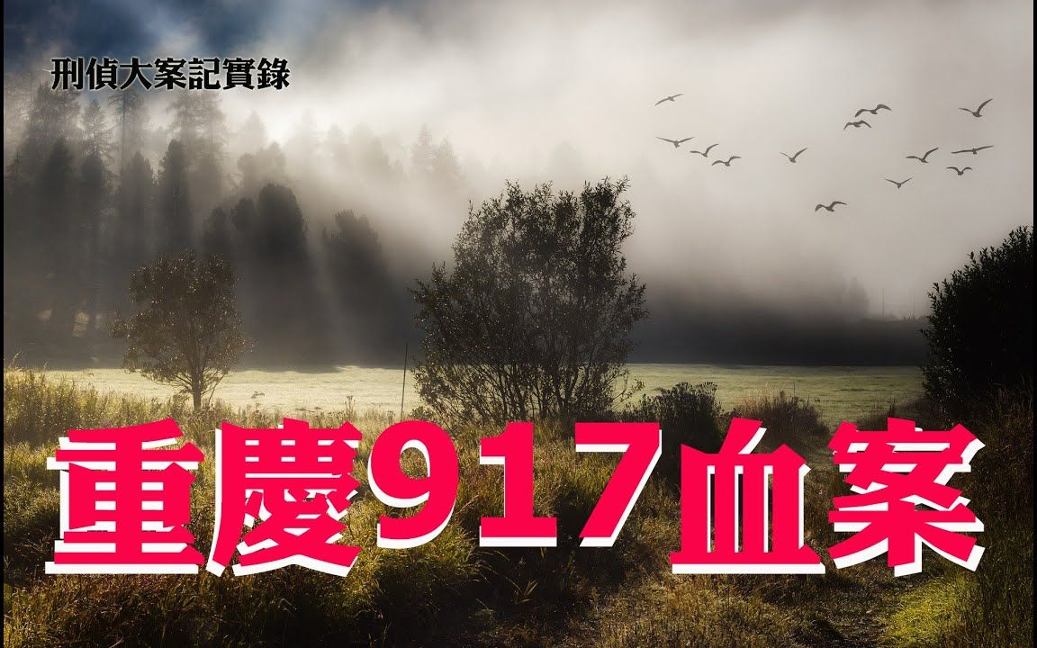 [图]【刑偵大案紀實錄】重慶917血案始末