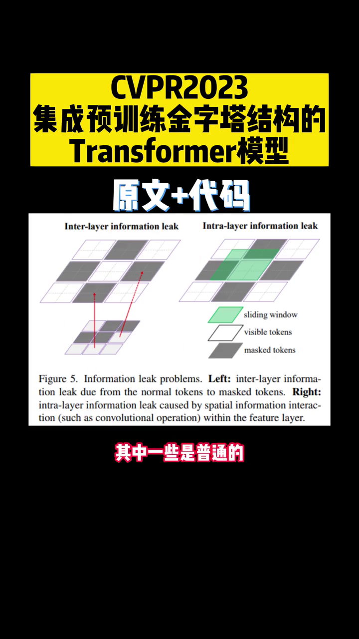 CVPR2023  集成预训练金字塔结构的Transformer模型哔哩哔哩bilibili