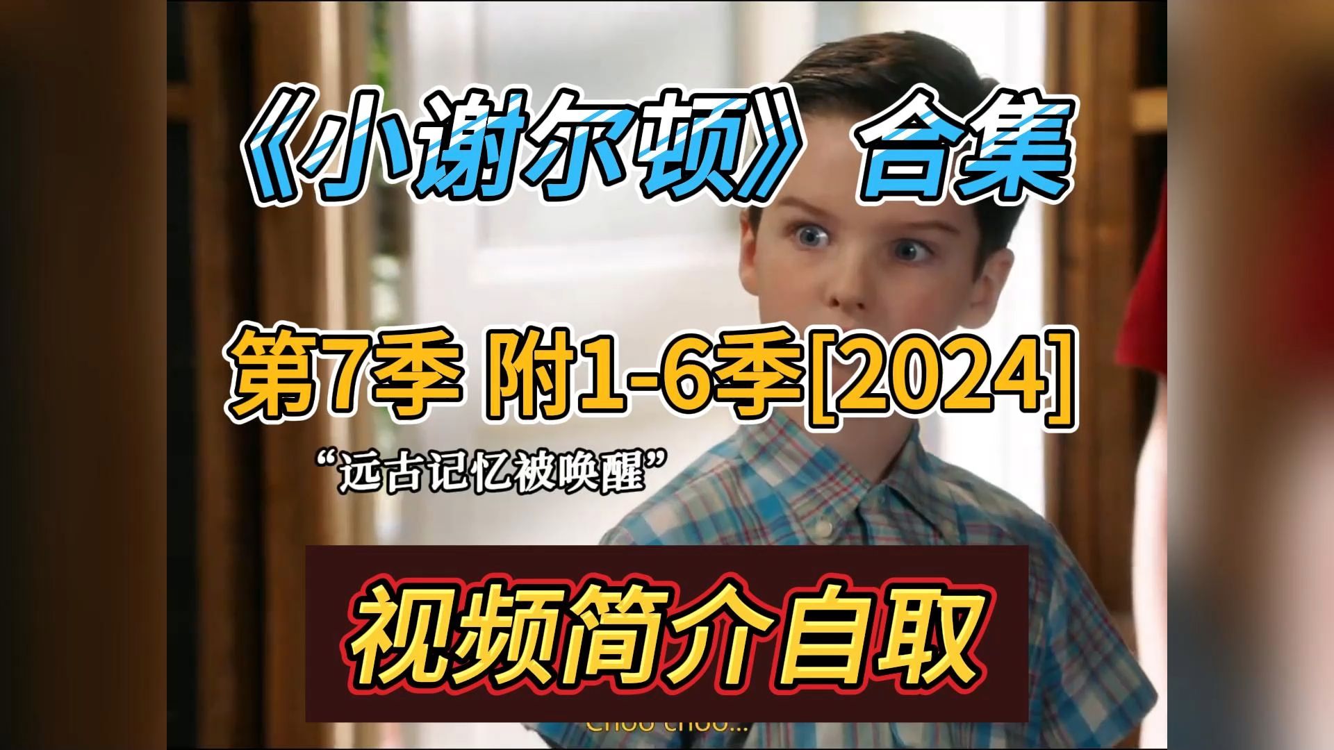 小谢尔顿 第7季 附16季[2024],中字无删减,资料分享哔哩哔哩bilibili