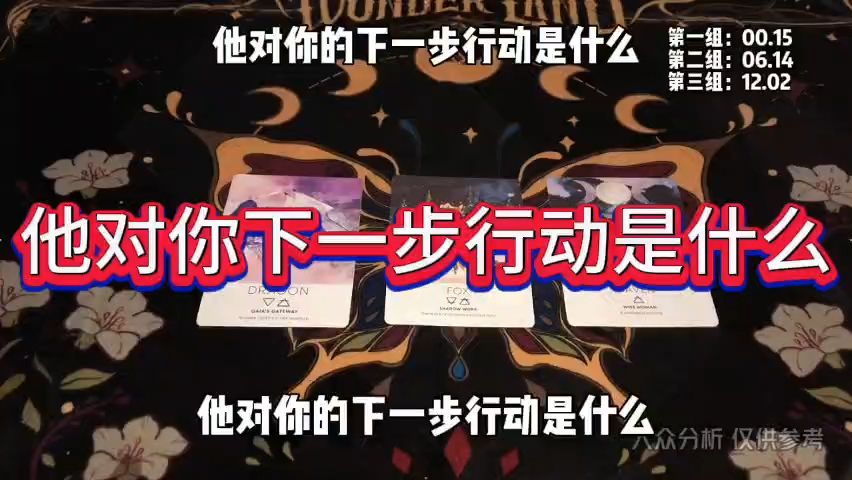 你下一步行动是什么?