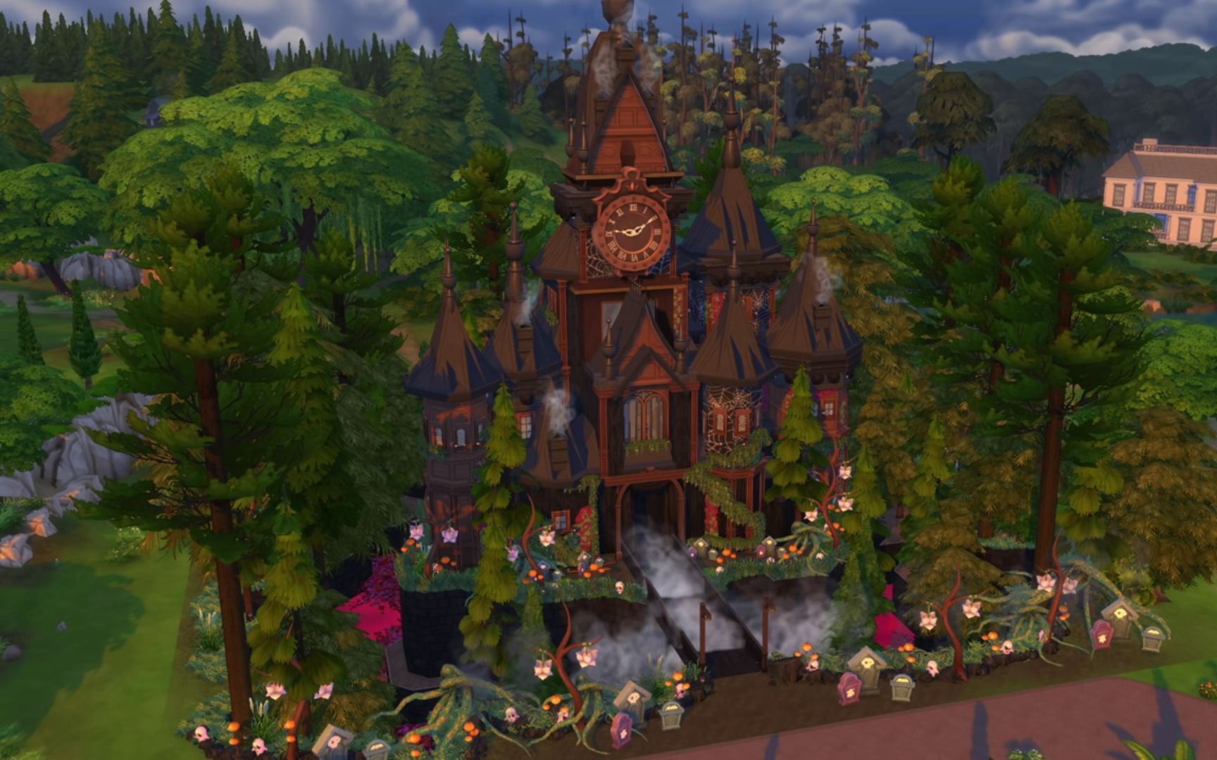 模拟人生4速建搬运|幽灵公馆 by hatsy_哔哩哔哩_bilibili