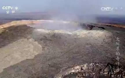 [图]地球大气层形成原理，地球内部圈层——《太阳系的奇迹》第三集 细细的蓝线