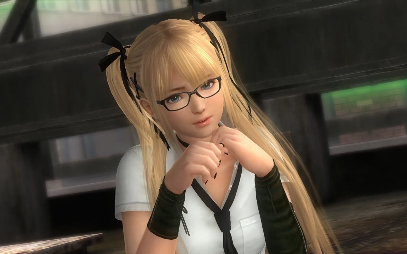 【死或生5】眼镜jk娘,玛丽萝丝~_哔哩哔哩 (゜-゜)つロ 干杯~-bili