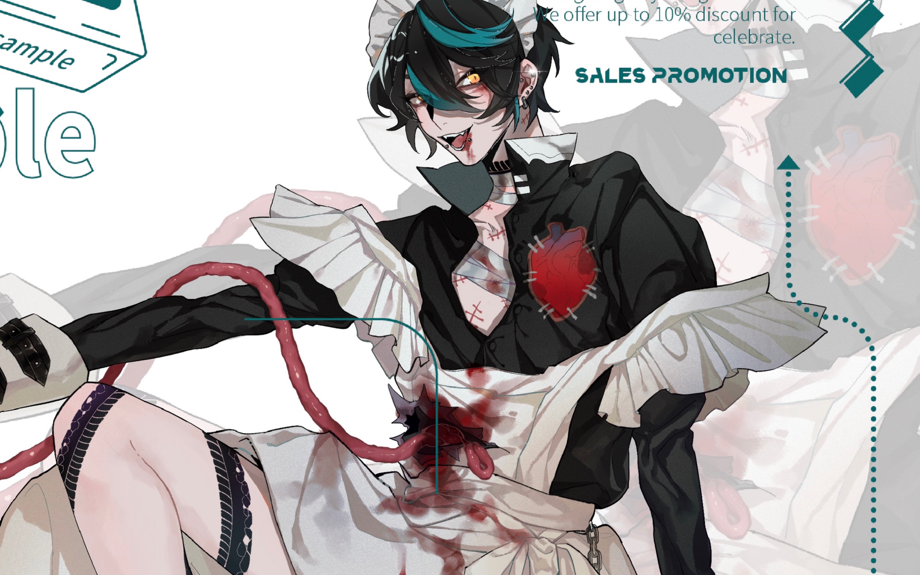 【procreate】点点g向女仆小男孩存档_哔哩哔哩_bilibili