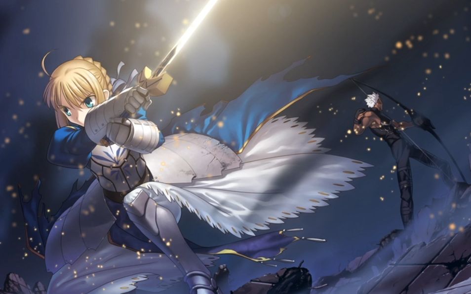 fatehollowataraxia第六周目流程saber大战archer