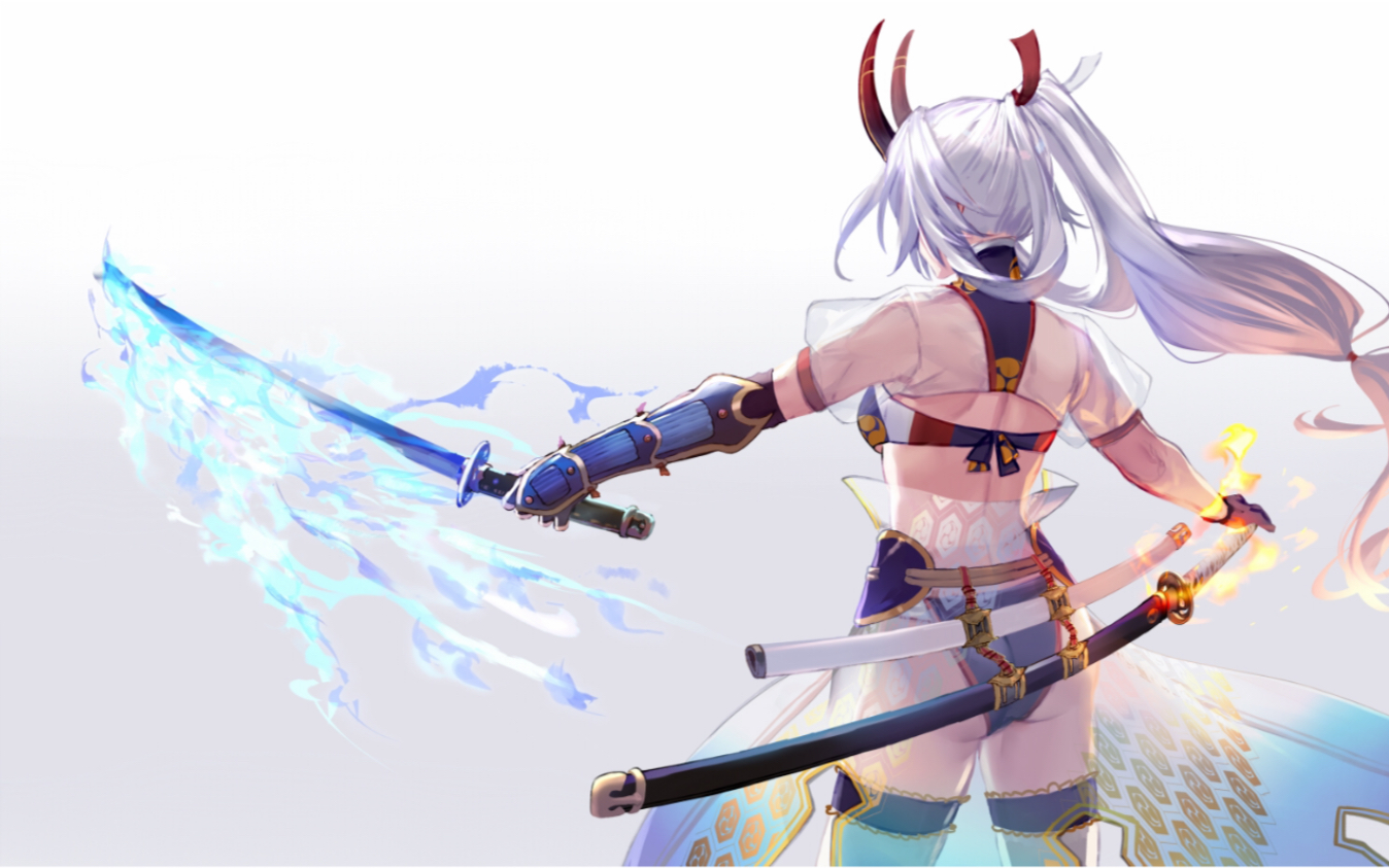 【命运/冠位指定】泳装巴御前 阿尔托莉雅·卡斯特满绊纪念