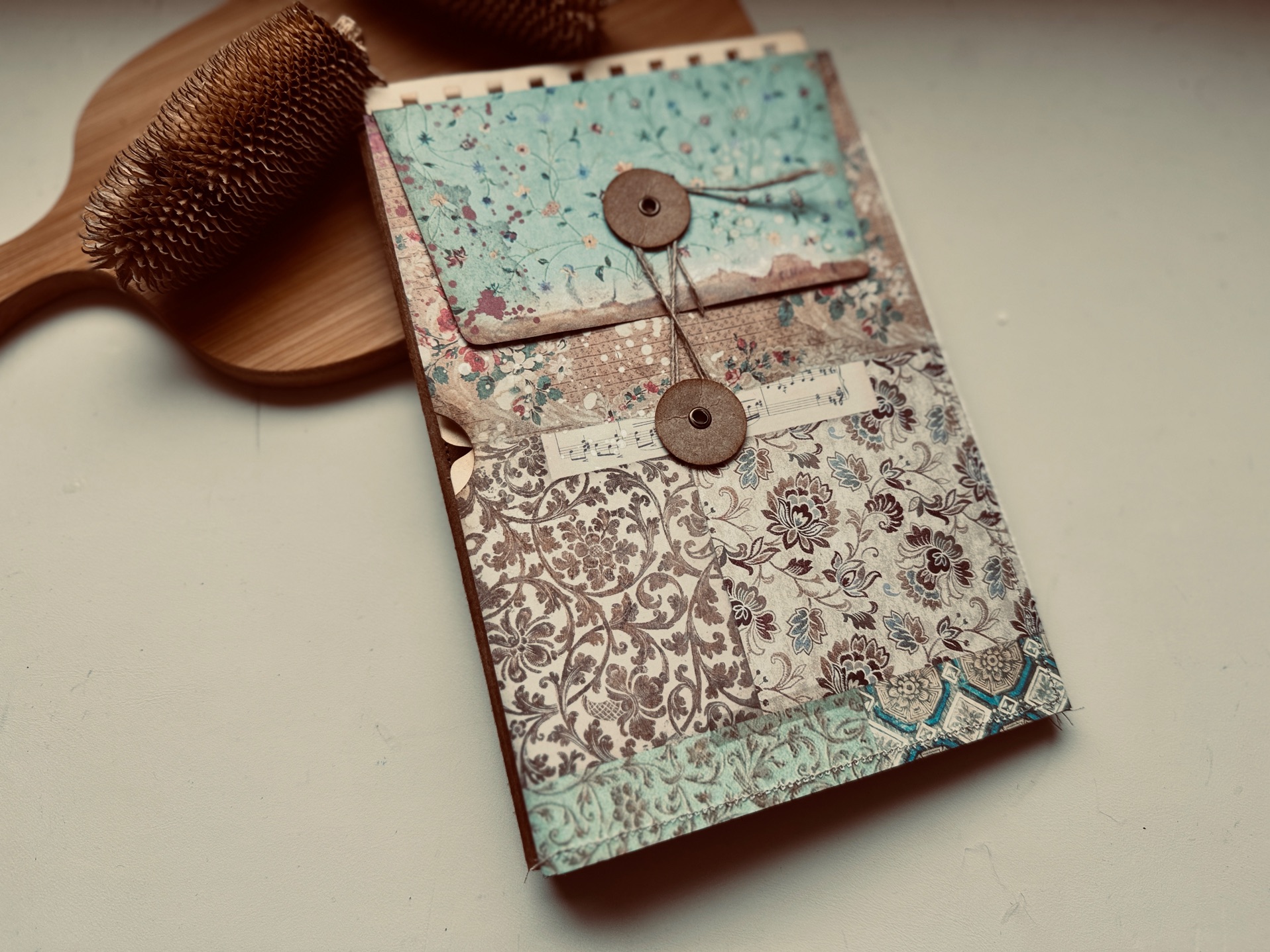 junk journal客定手账收纳册 手工本手账本