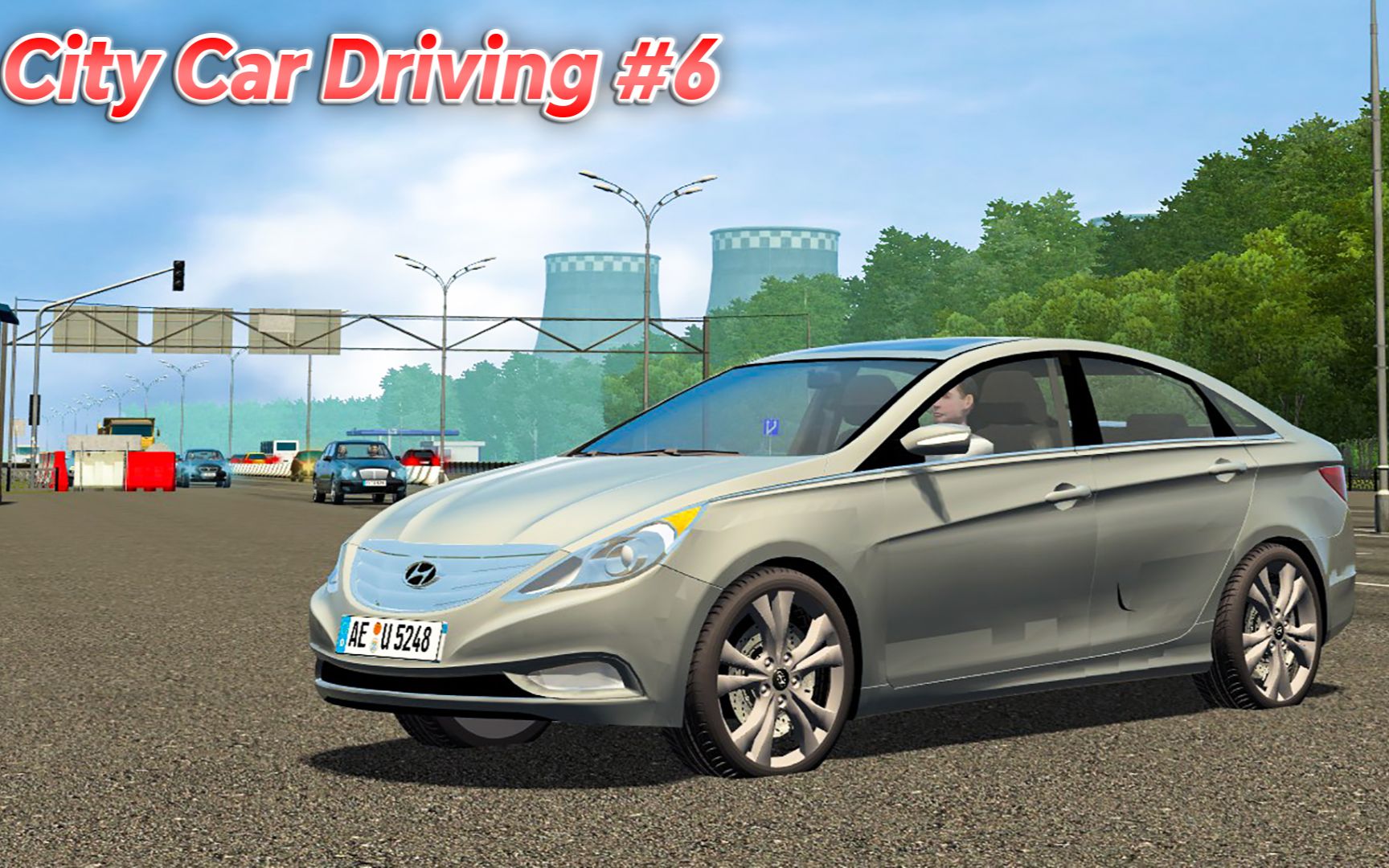 城市汽车驾驶62011款现代索纳塔8citycardriving