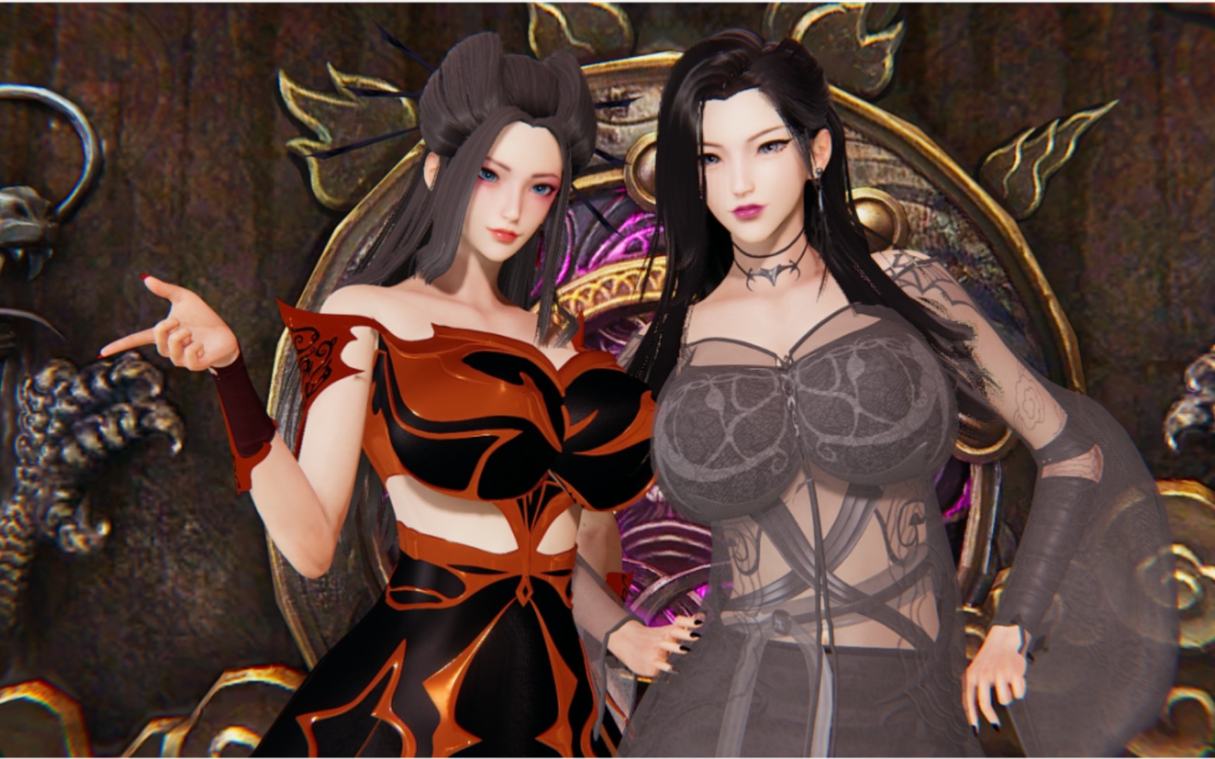 秦时明月 焰灵姬 3d同人动画