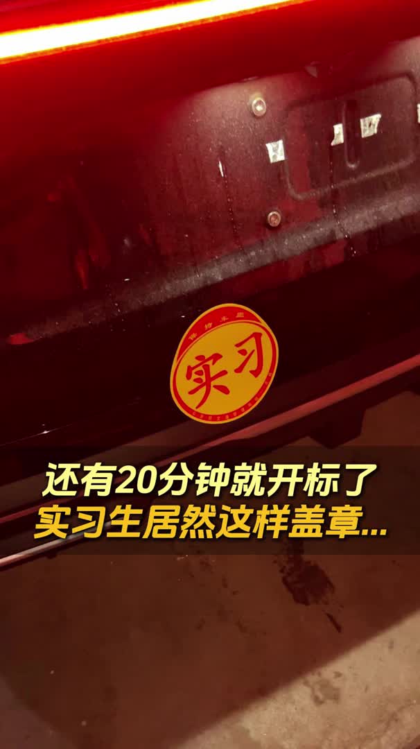 马上要开标了,实习生竟然这样盖骑缝章…哔哩哔哩bilibili