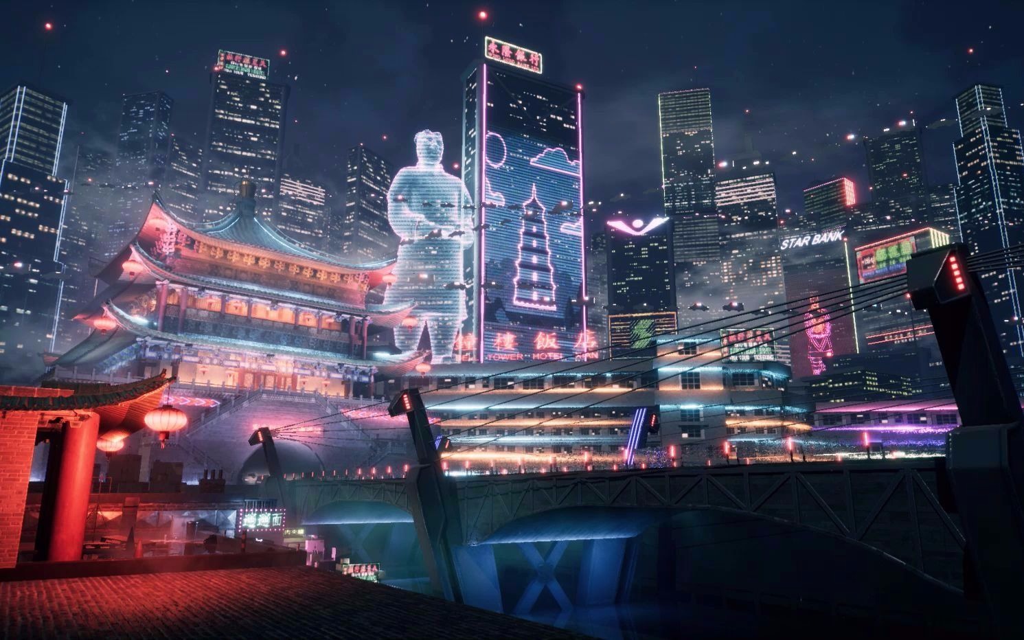 ue4 cyberpunk xian西安