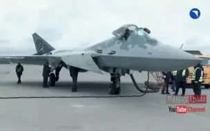 Download Video: Su-57 从侧面武器舱发射导弹的精彩视频