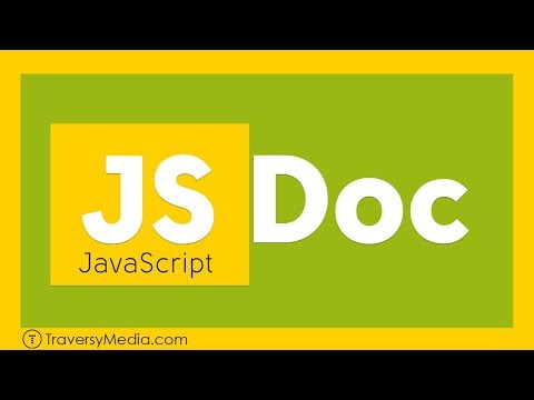 [图][Traversy Media] Documenting Your JavaScript | JSDoc Crash Course