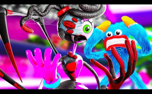 大长腿妈咪变怪物!(poppy playtime第2章动画)