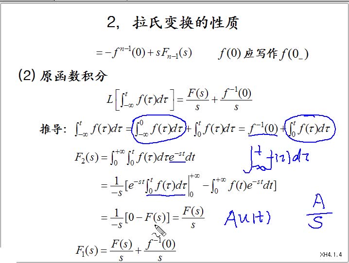 11拉氏变换ⷦ€稴肷方程ⷦ‹‰普拉斯逆变换哔哩哔哩bilibili