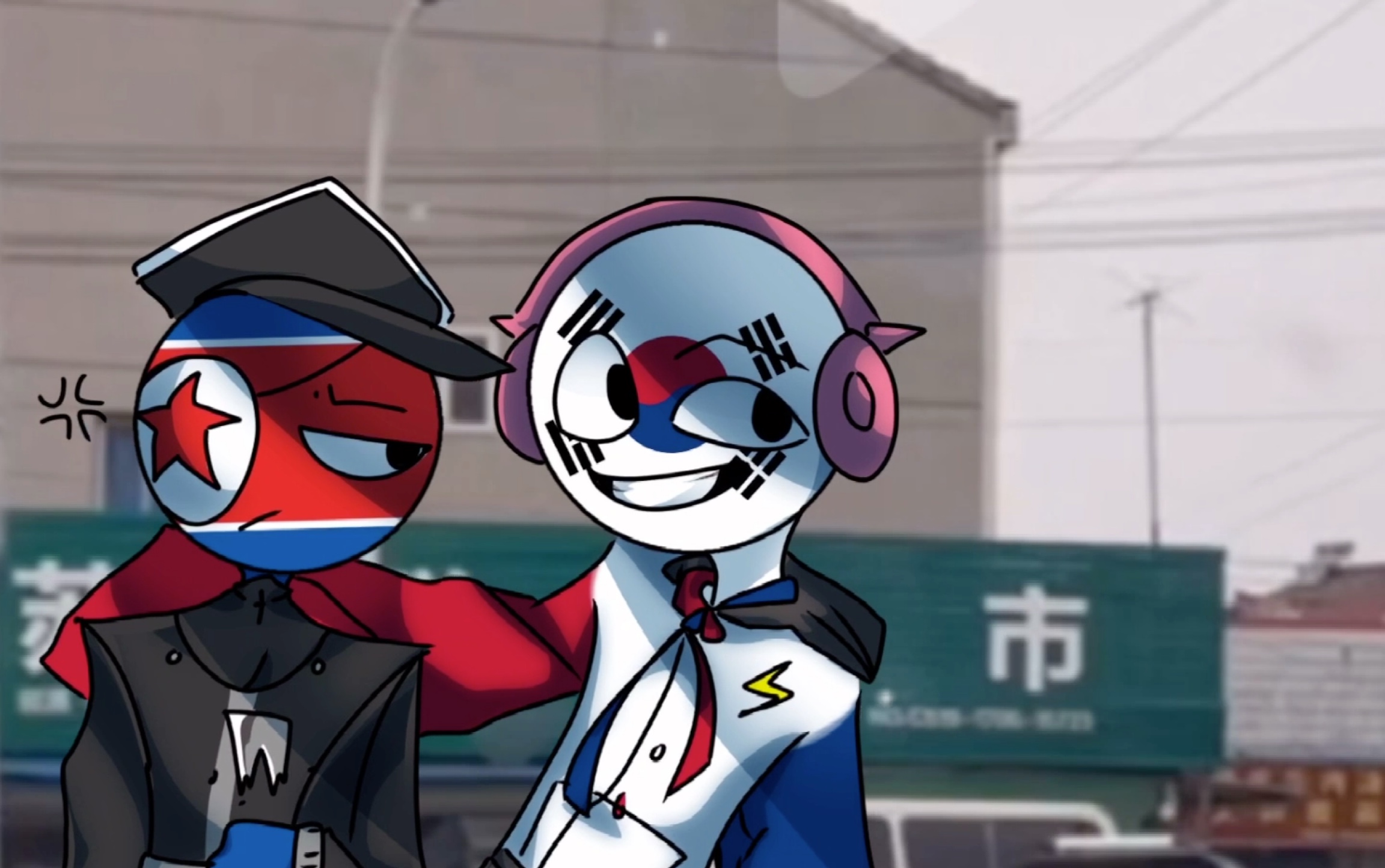 【countryhumans】半岛双子_哔哩哔哩 (゜-゜)つロ 干杯~-bilibili