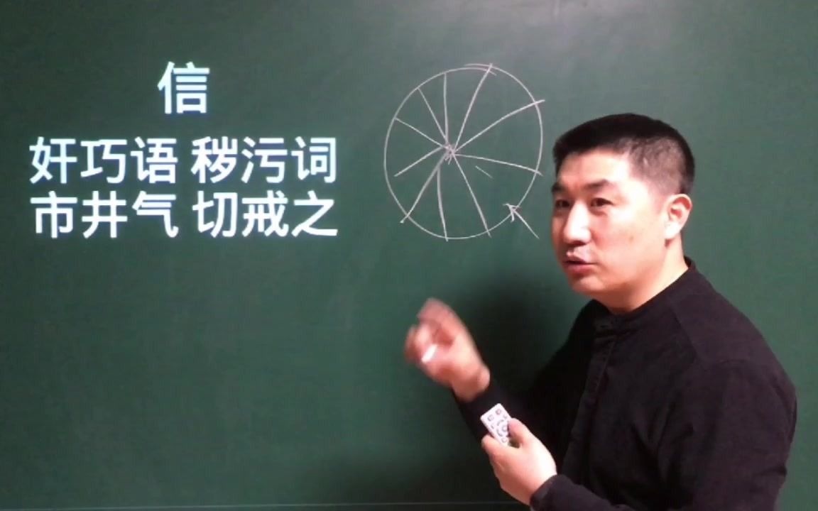 [图]22《弟子规•信》--市井气，切戒之