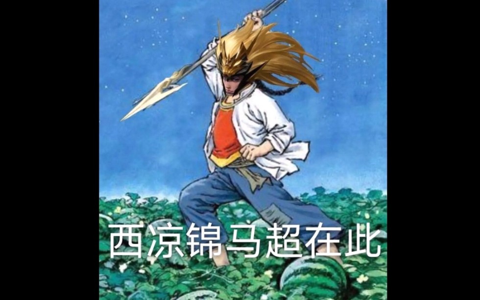 西凉锦马超