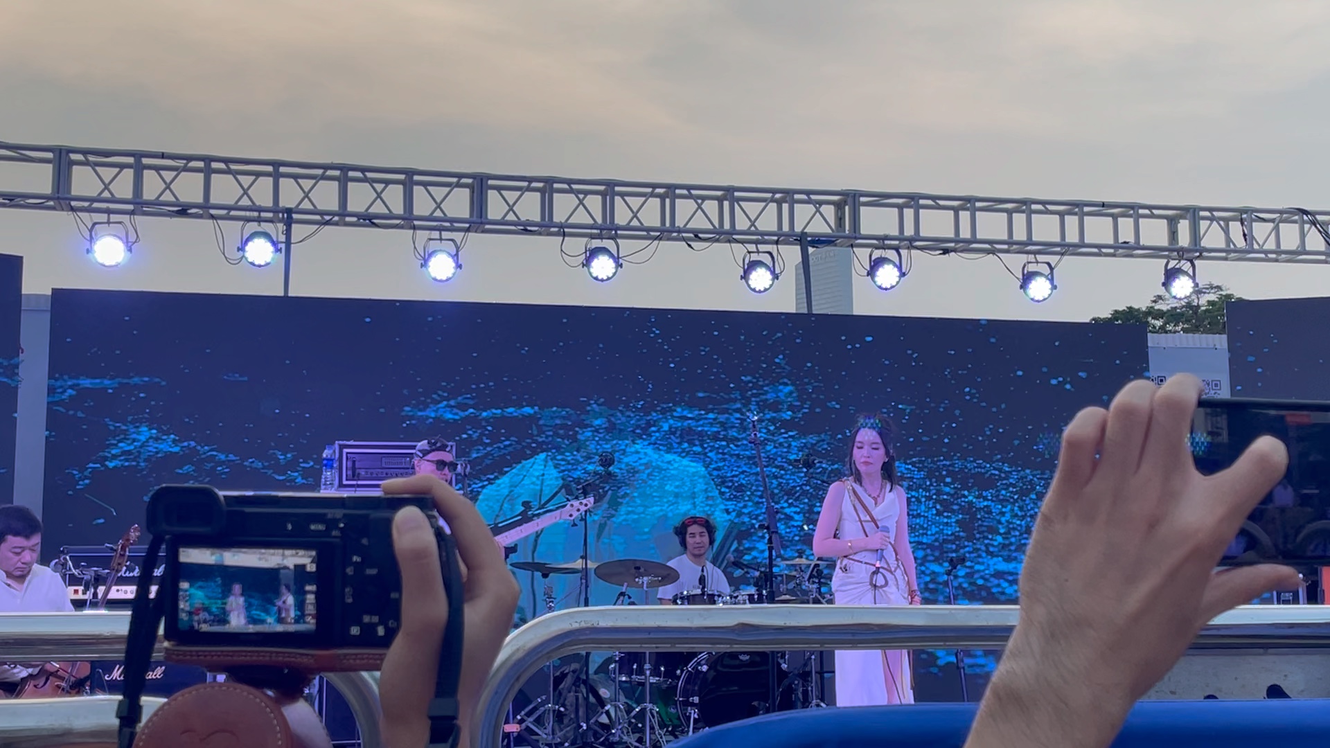 『haya乐团』寂静的天空 230601 深圳南山音乐节现场