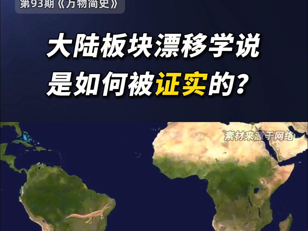 大陆板块漂移学说是如何被证实的?哔哩哔哩bilibili