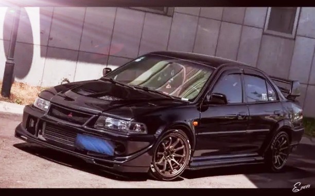 这台菱帅改evo 4改的真不错!