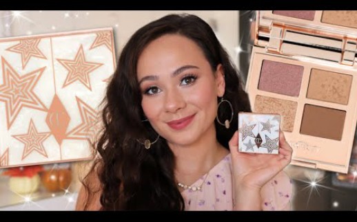 [图]【Morgan Turner】CHARLOTTE TILBURY LUXURY PALETTE OF PEARLS CELESTIAL PEARL!